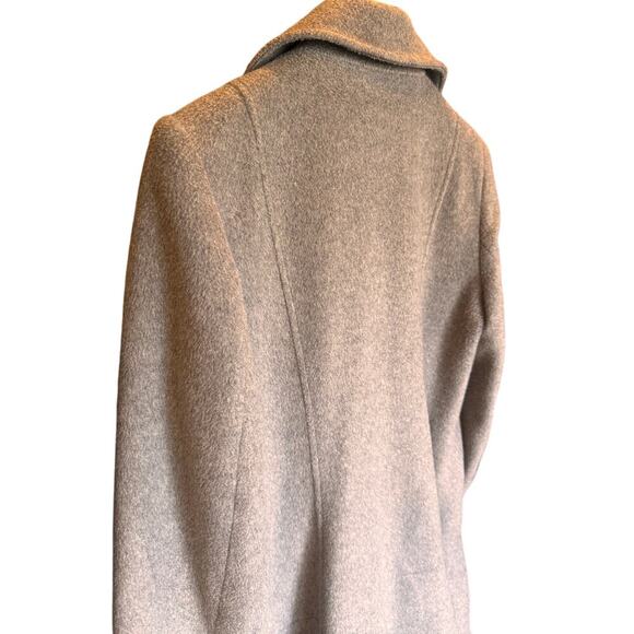 Helene Berman London Women’s Wool Blend Coat Size M Gray Double Breasted - Picture 5 of 11